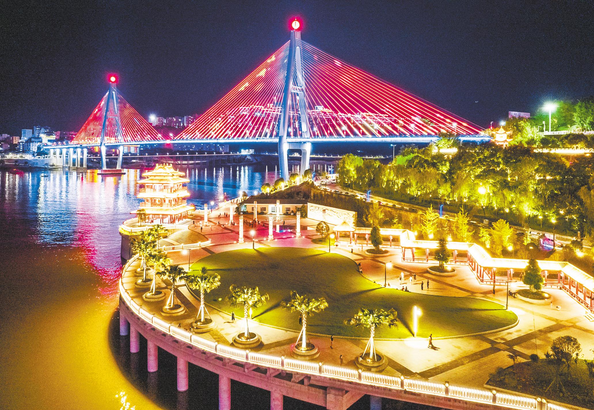 In pics Development of Yangtze River banks in Hubei over past decade