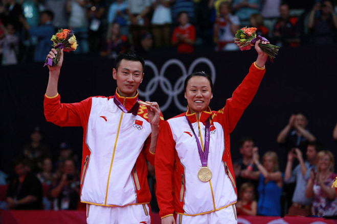 Zhao Yunlei won 2 Olympic Gold Medals in London