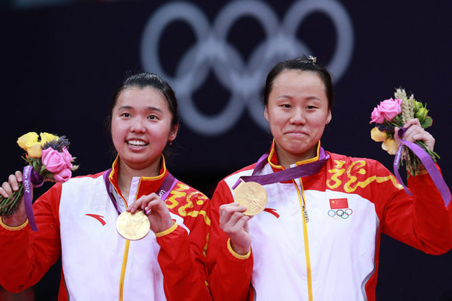 Zhao Yunlei won 2 Olympic Gold Medals in London